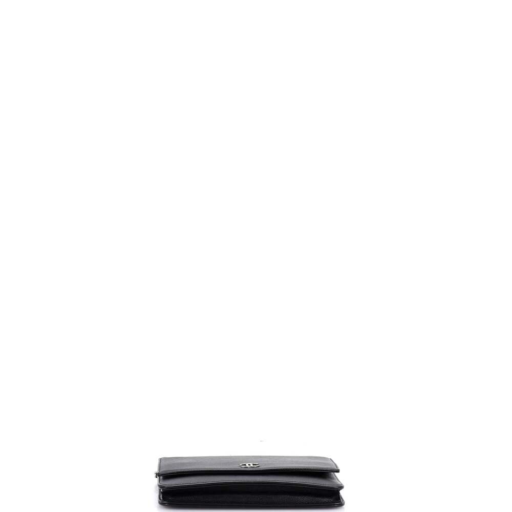 Chanel Sevruga Wallet On Chain Caviar #259192C25B - Picture 4 of 8